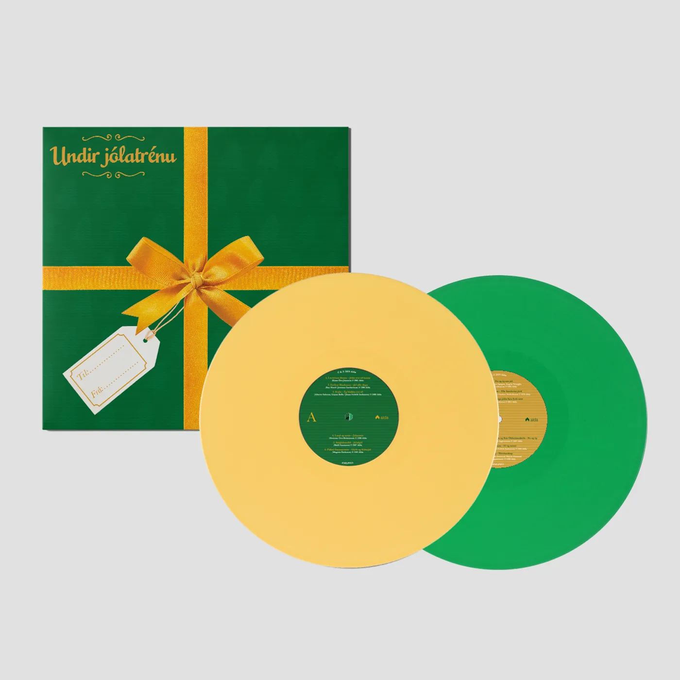 Undir jólatrénu – Vinsæl íslensk jólalög 2LP (Vinyl)