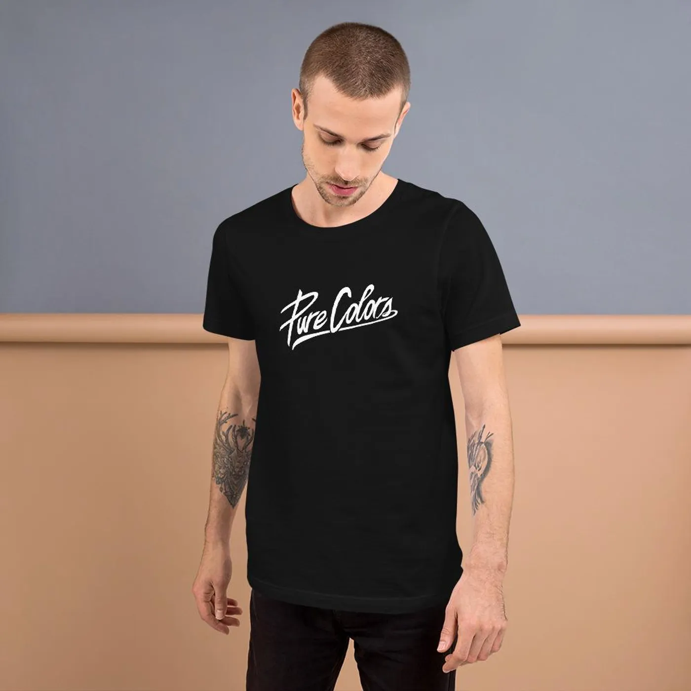Pure Colors Classic Logo Tee
