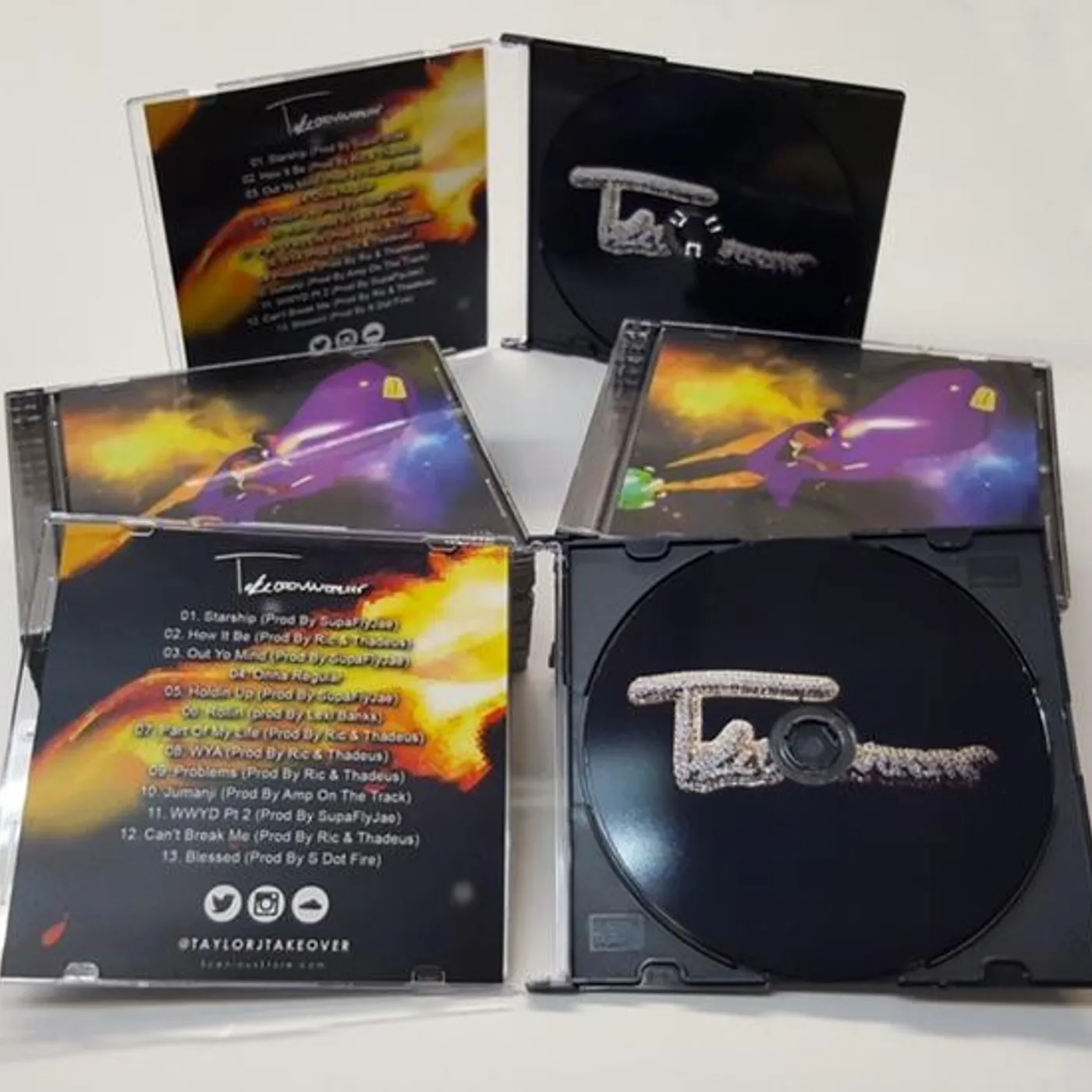 Taylor J - Roses (Physical Copy)