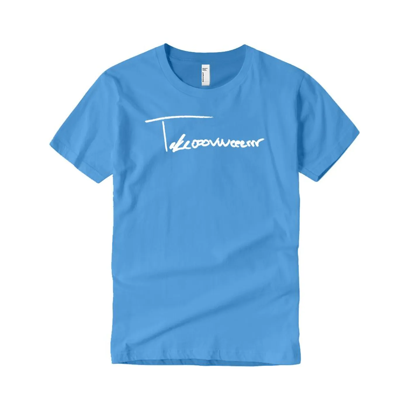 Taylor J Takeover Signature T-Shirt (Baby Blue/White)