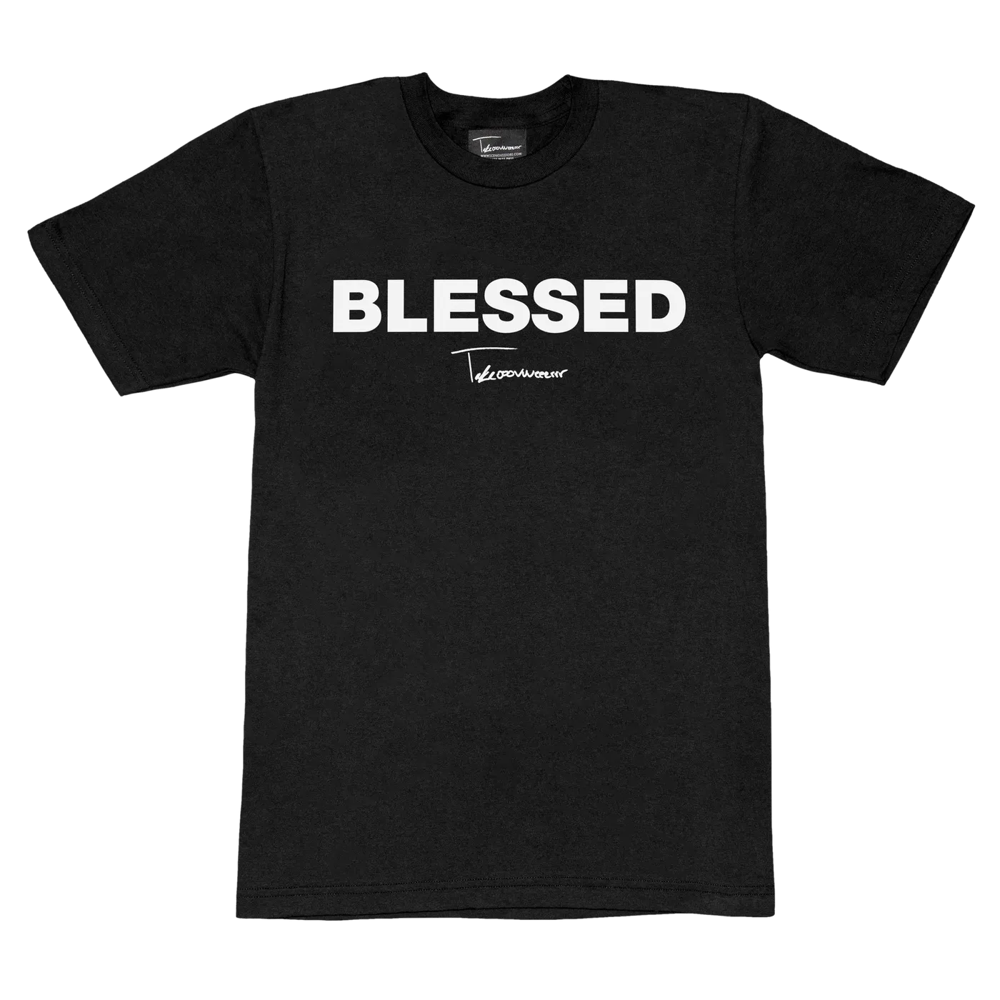 Taylor J Takeover Blessed T-Shirt (Black/White)