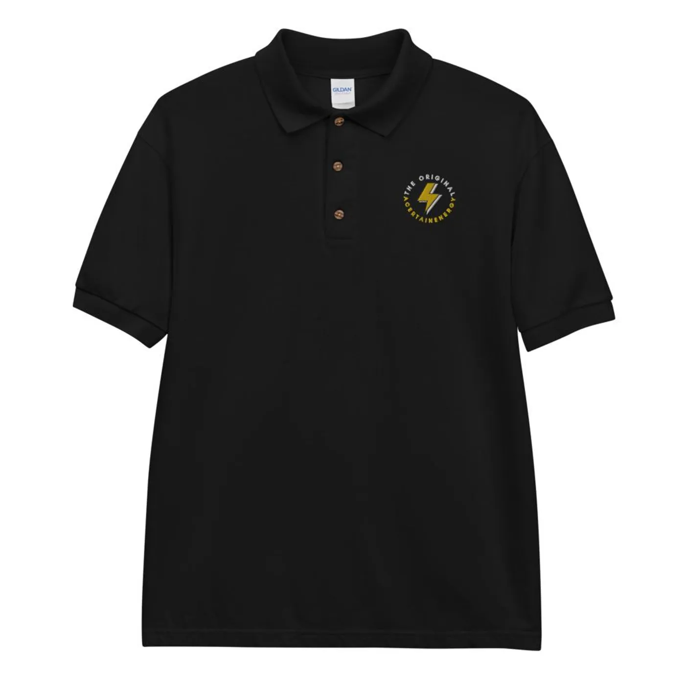 A Certain Energy 'The Original' Embroidered Polo Shirt