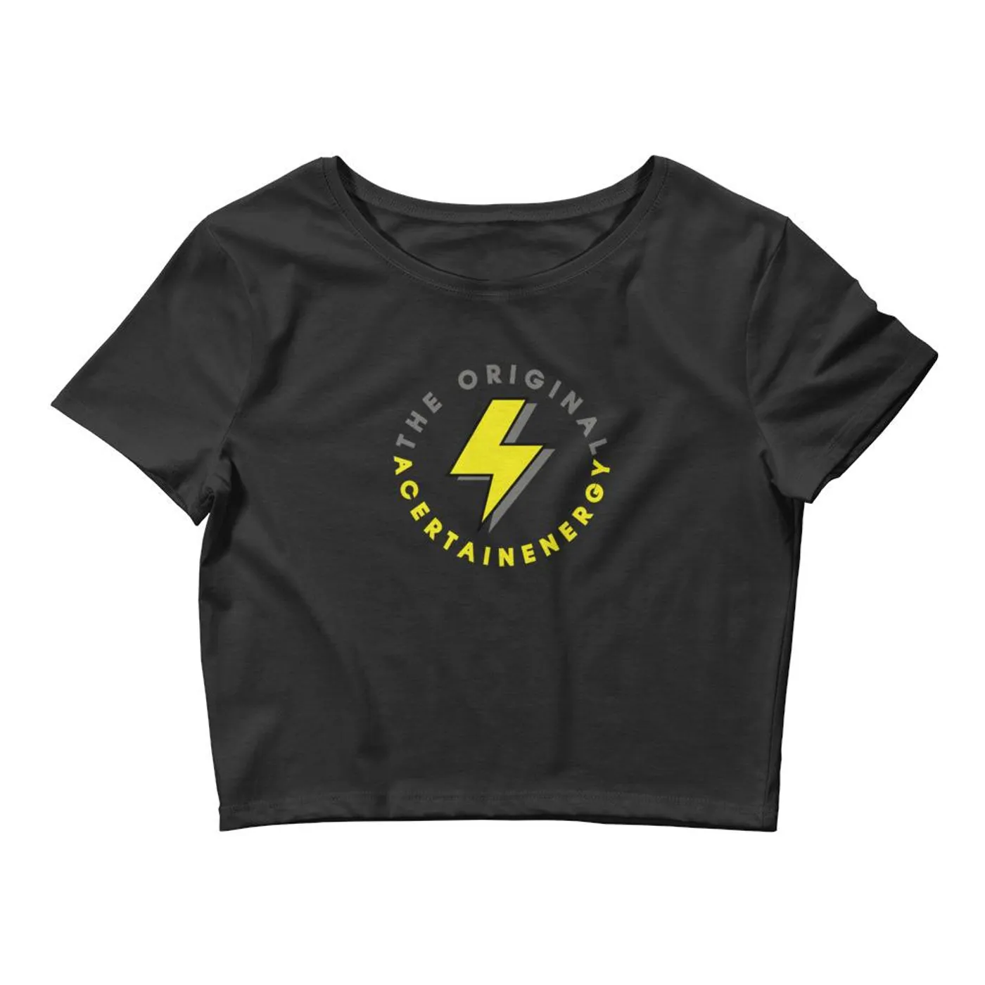 A Certain Energy 'The Original' Women’s Crop Tee