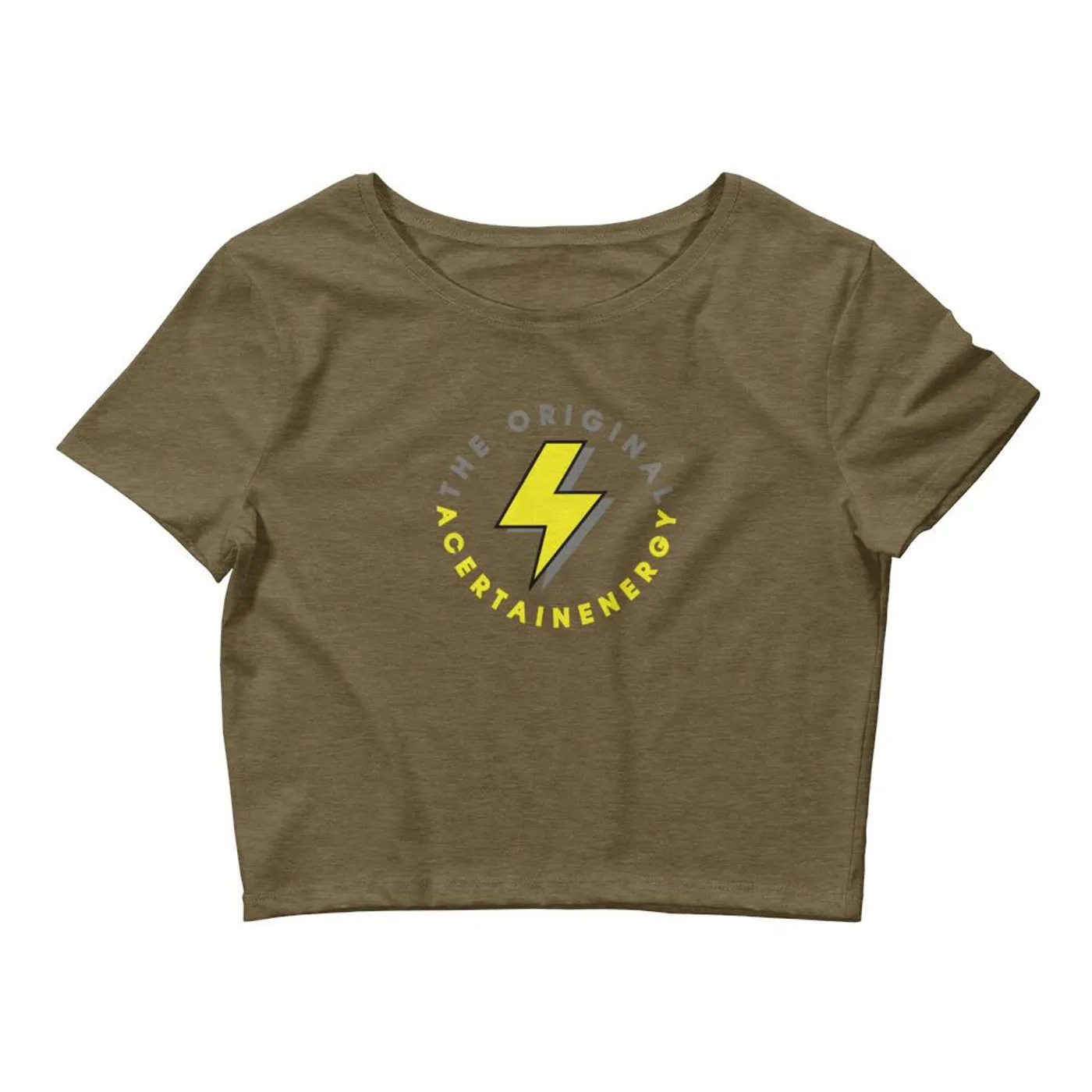 A Certain Energy 'The Original' Women’s Crop Tee