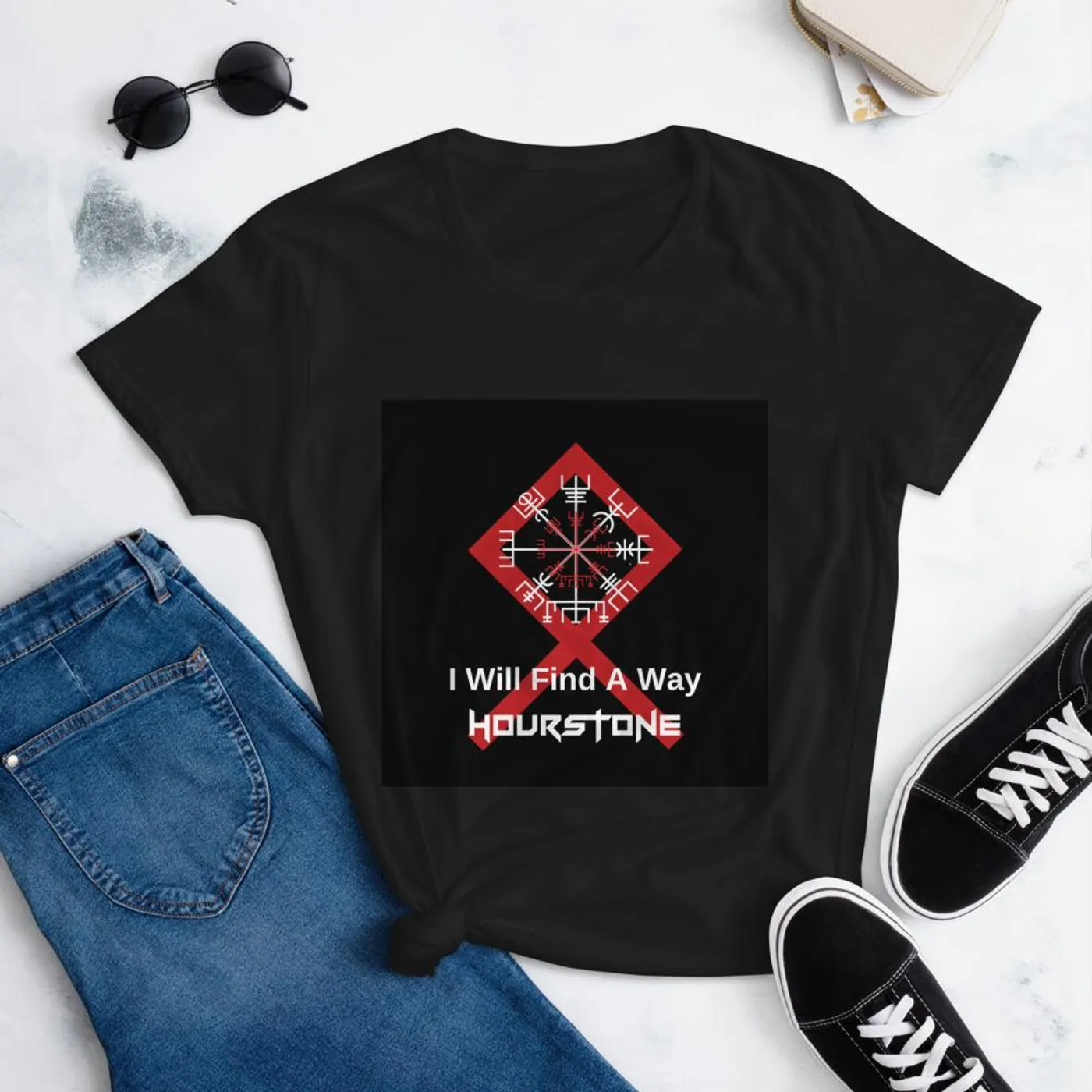 Women's t-shirt Hourstone "I Will Find a Way"