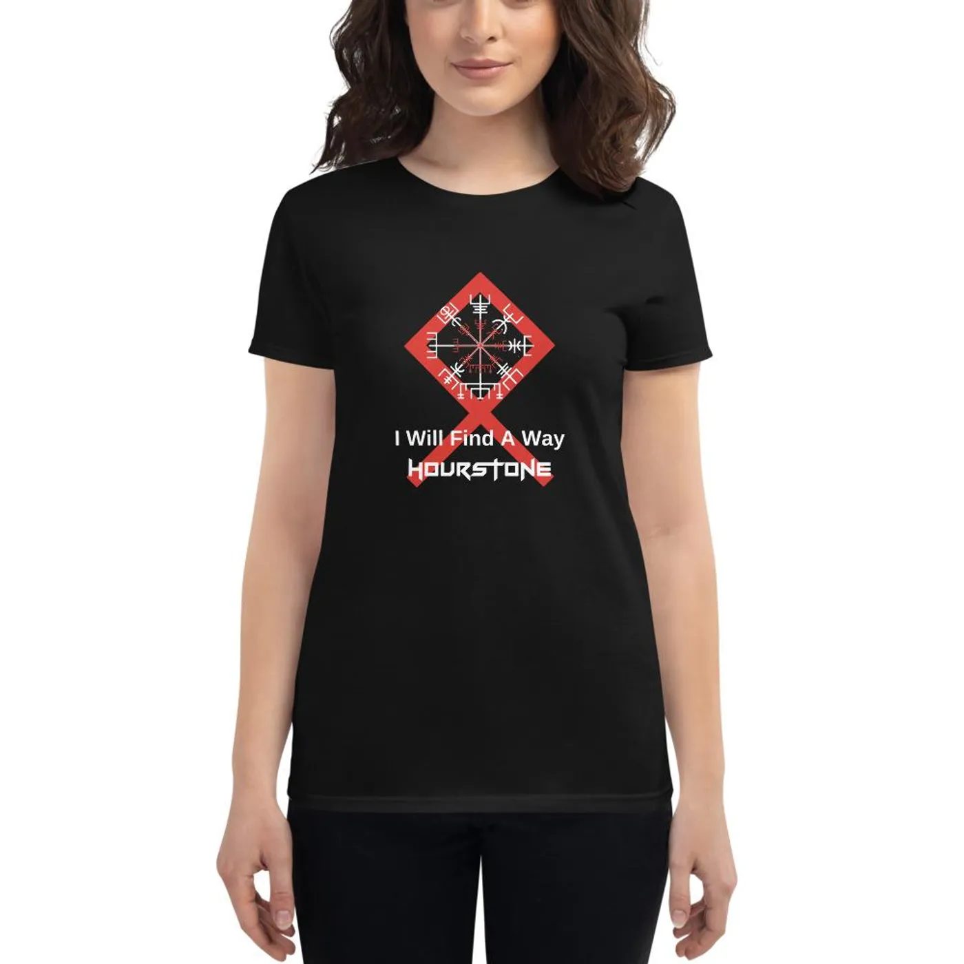 Women's t-shirt Hourstone I Will Find a Way Othala