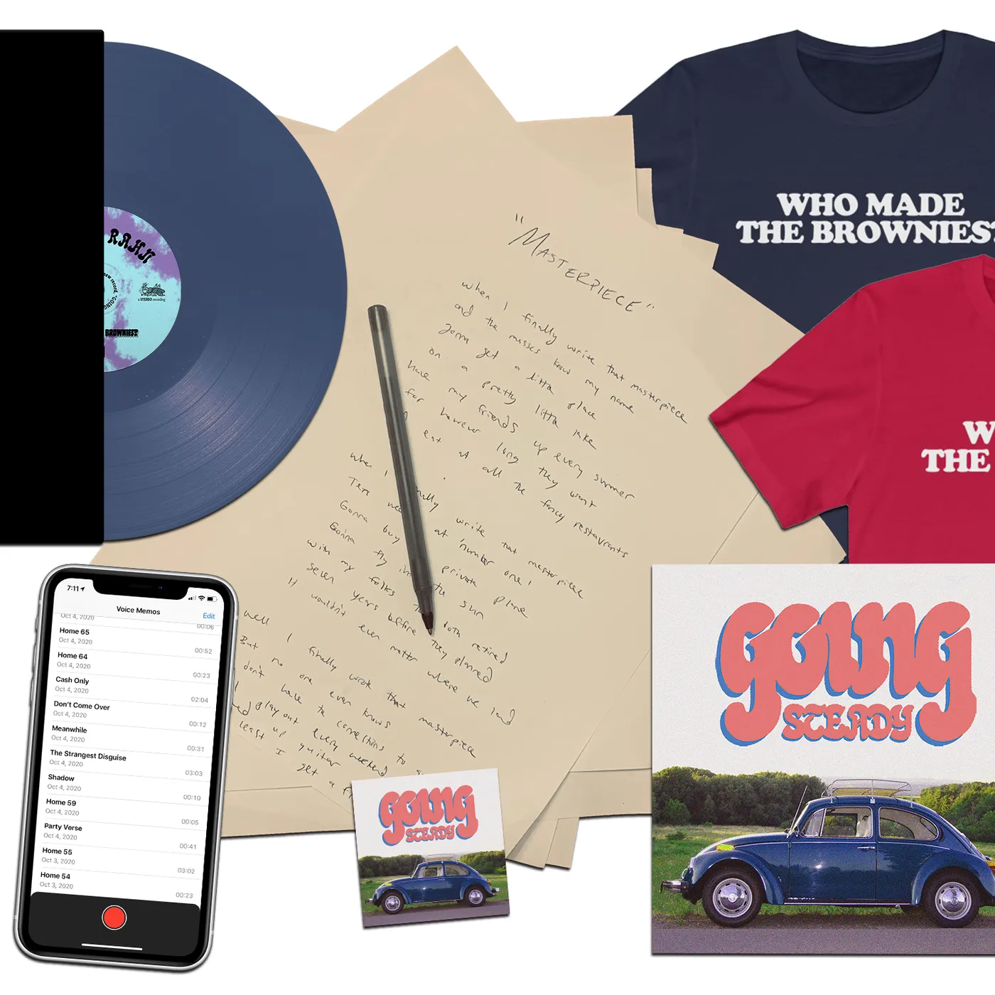 Darryl Rahn: Who Made The Brownies 7" Vinyl & Going Steady CD Bundle