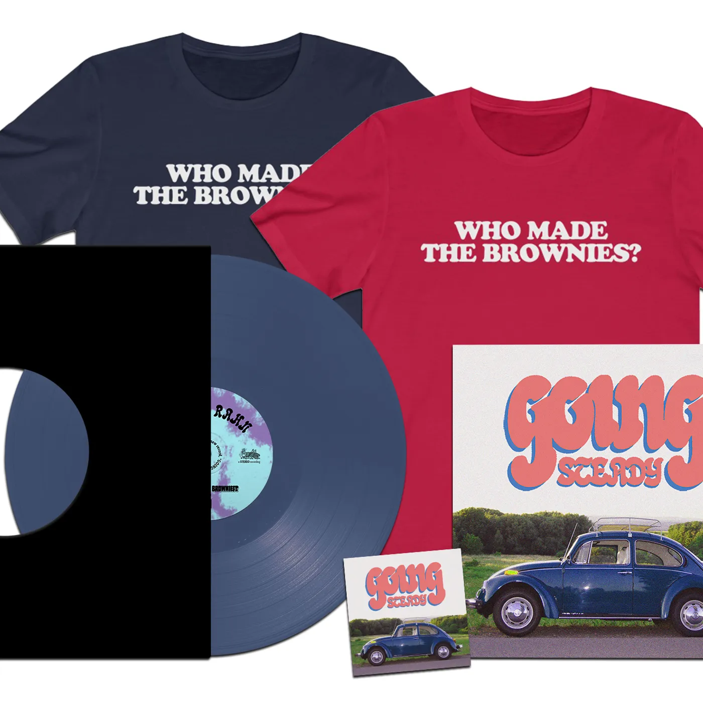 Darryl Rahn: Who Made The Brownies 7" Vinyl & Going Steady CD Bundle