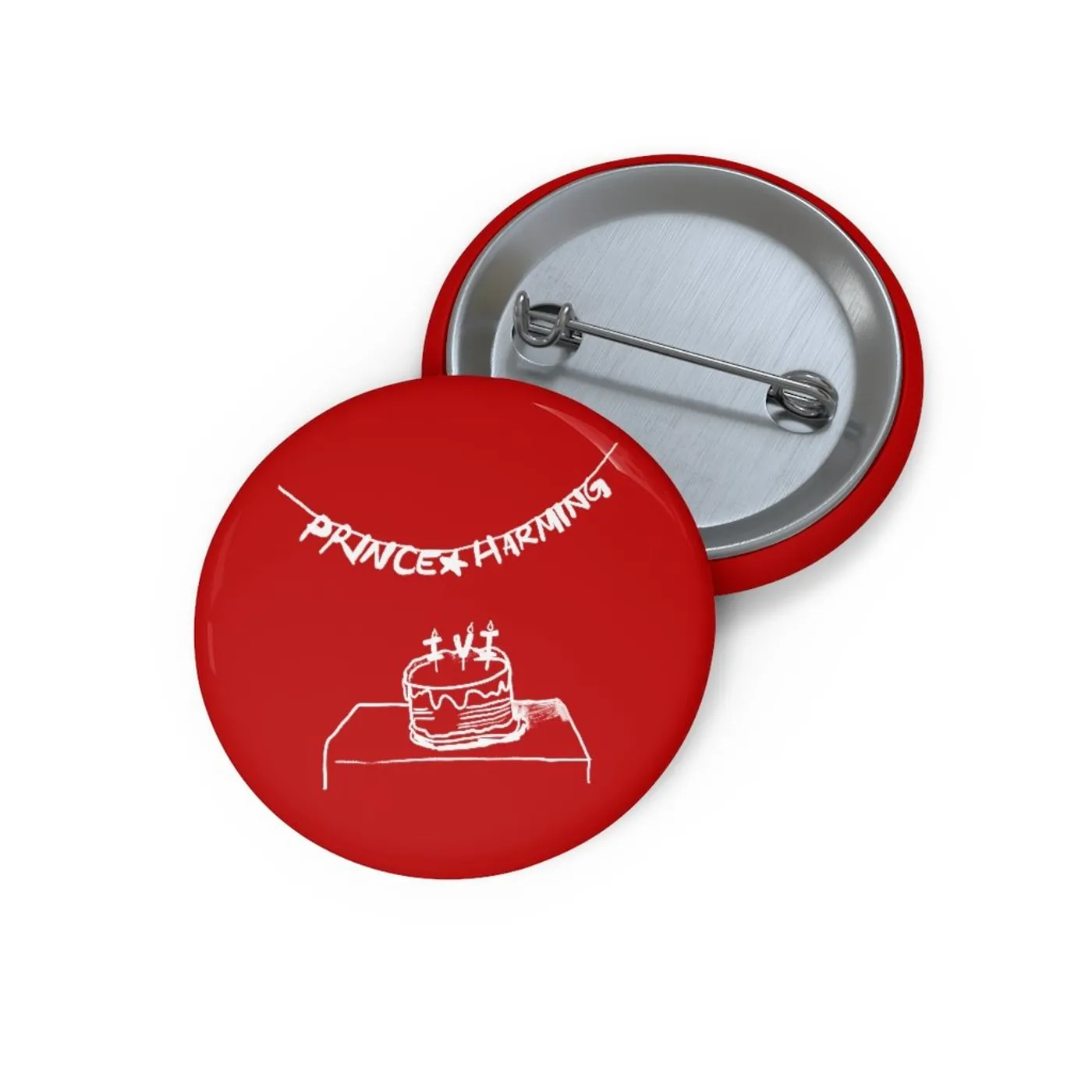 Prince Harming Button Pack