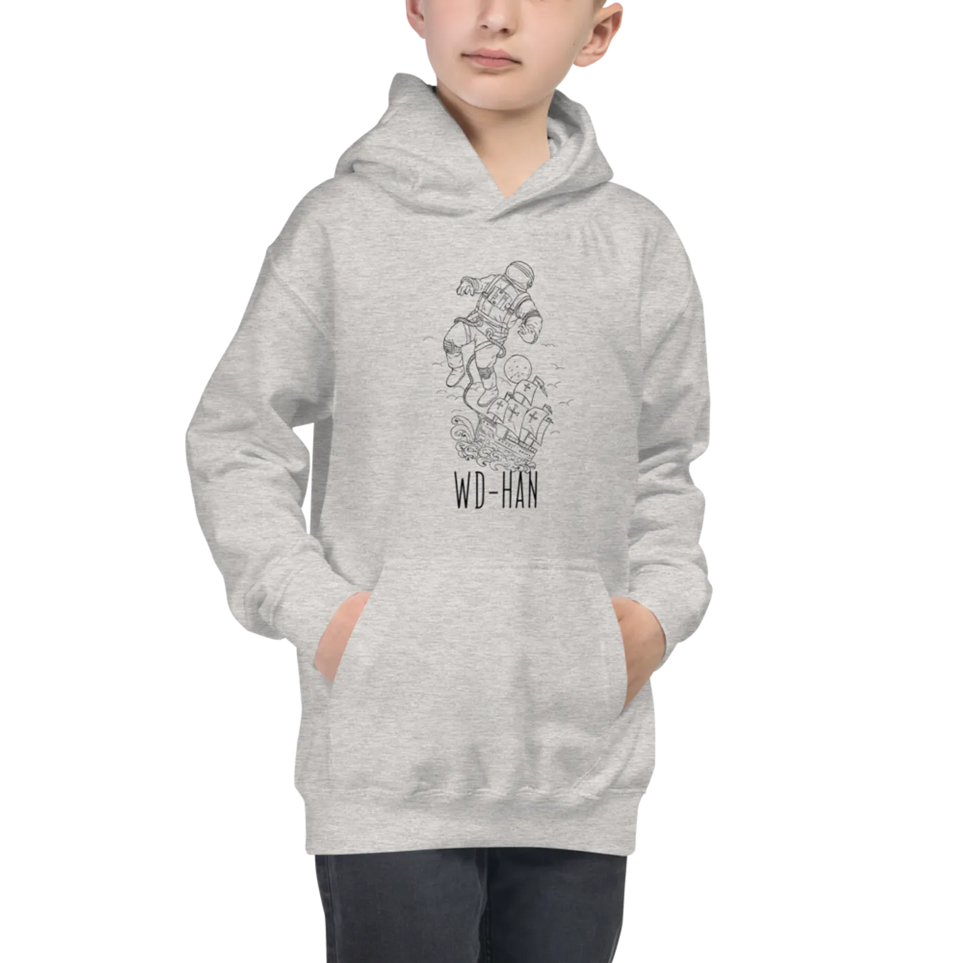 WD-HAN 'Spaceman' Kids Hoodie