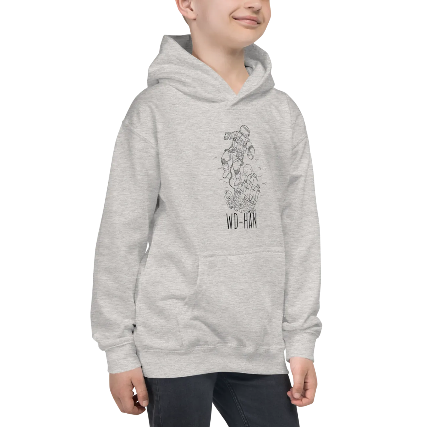 WD-HAN 'Spaceman' Kids Hoodie