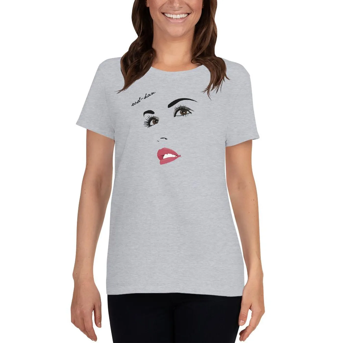 WD-HAN 'Red Sun' Women’s Tee - Crew-Neck