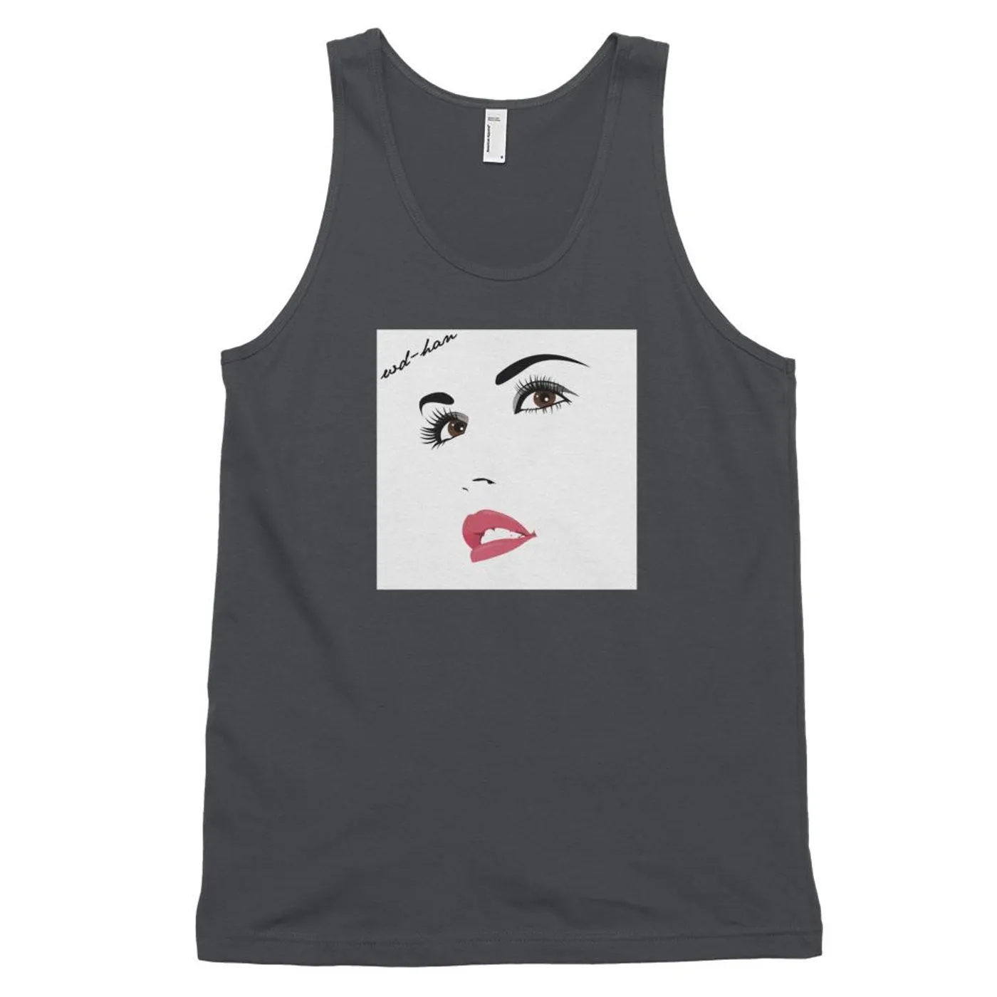 WD-HAN 'Red Sun' Unisex Tank Top