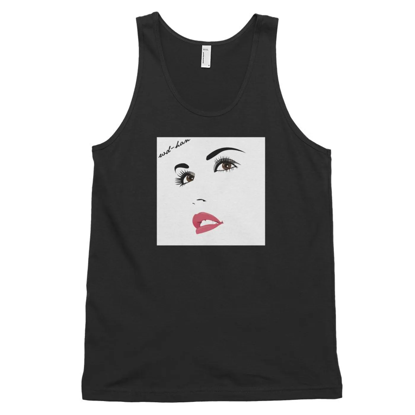 WD-HAN 'Red Sun' Unisex Tank Top