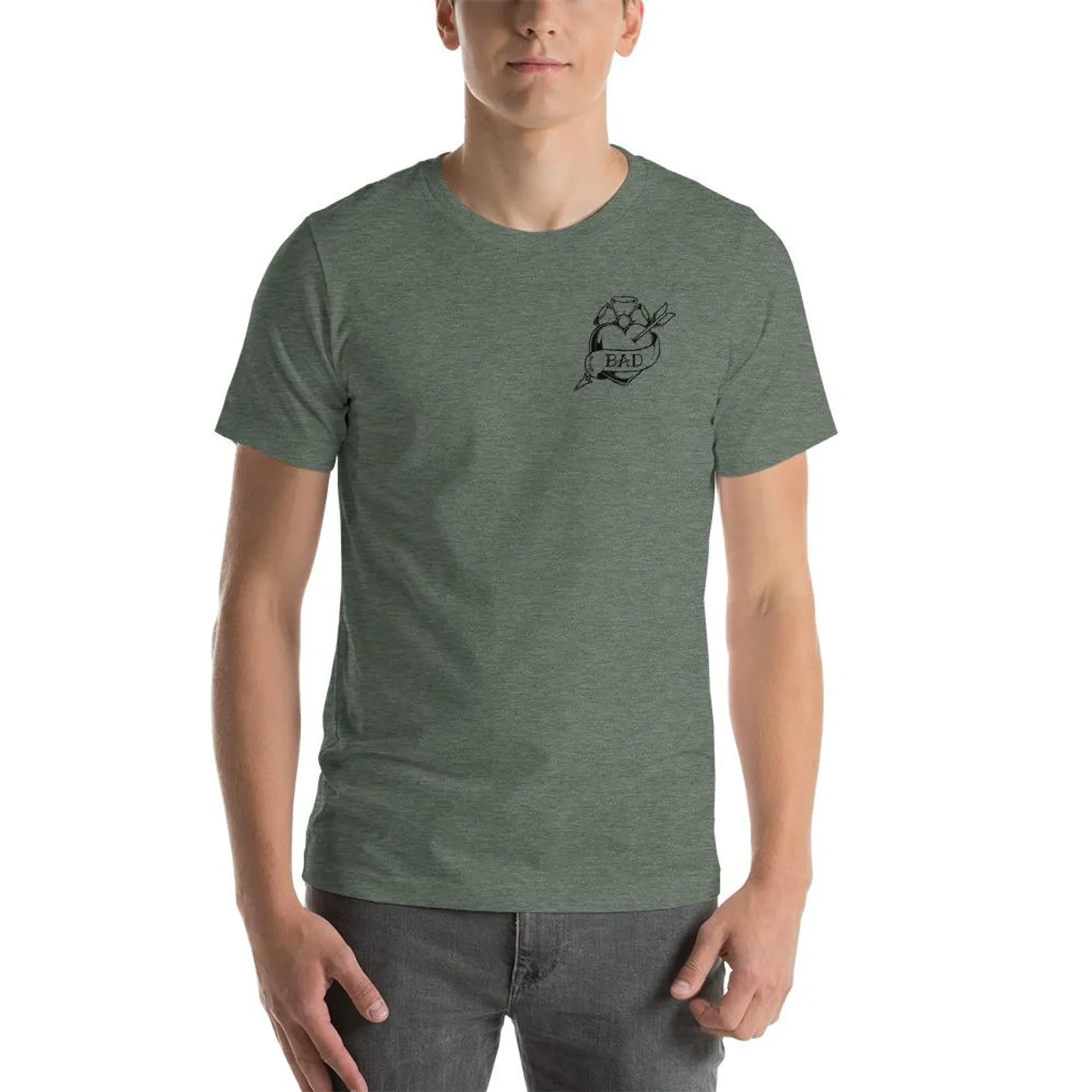 WD-HAN 'BAD' Men's Tee - Crew-Neck