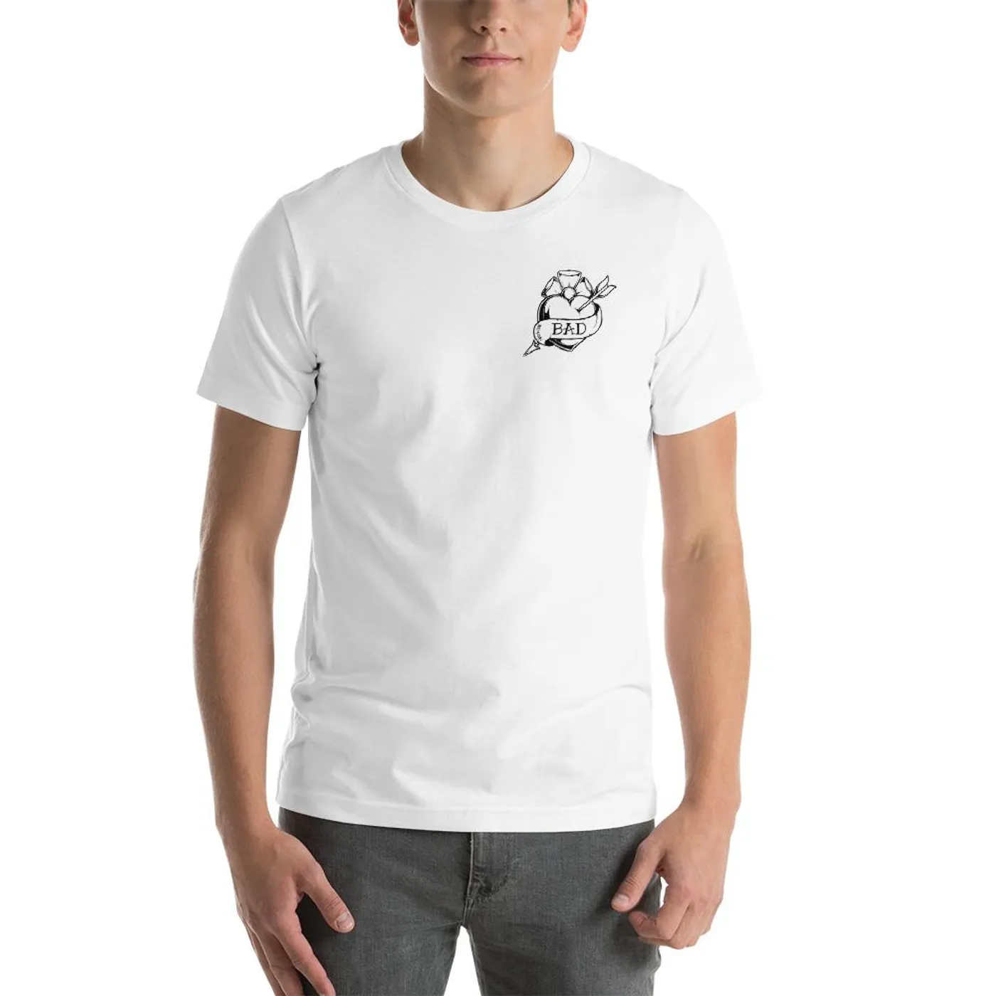 WD-HAN 'BAD' Men's Tee - Crew-Neck
