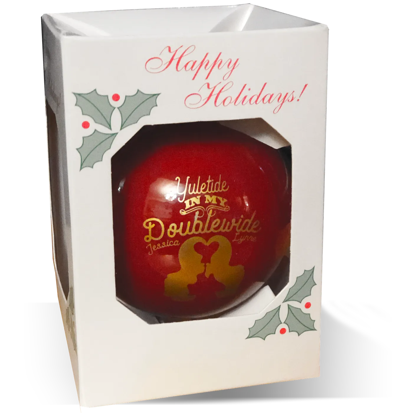 Jessica Lynne Witty Jessica Lynne Yuletide In My Doublewide Christmas Ornament