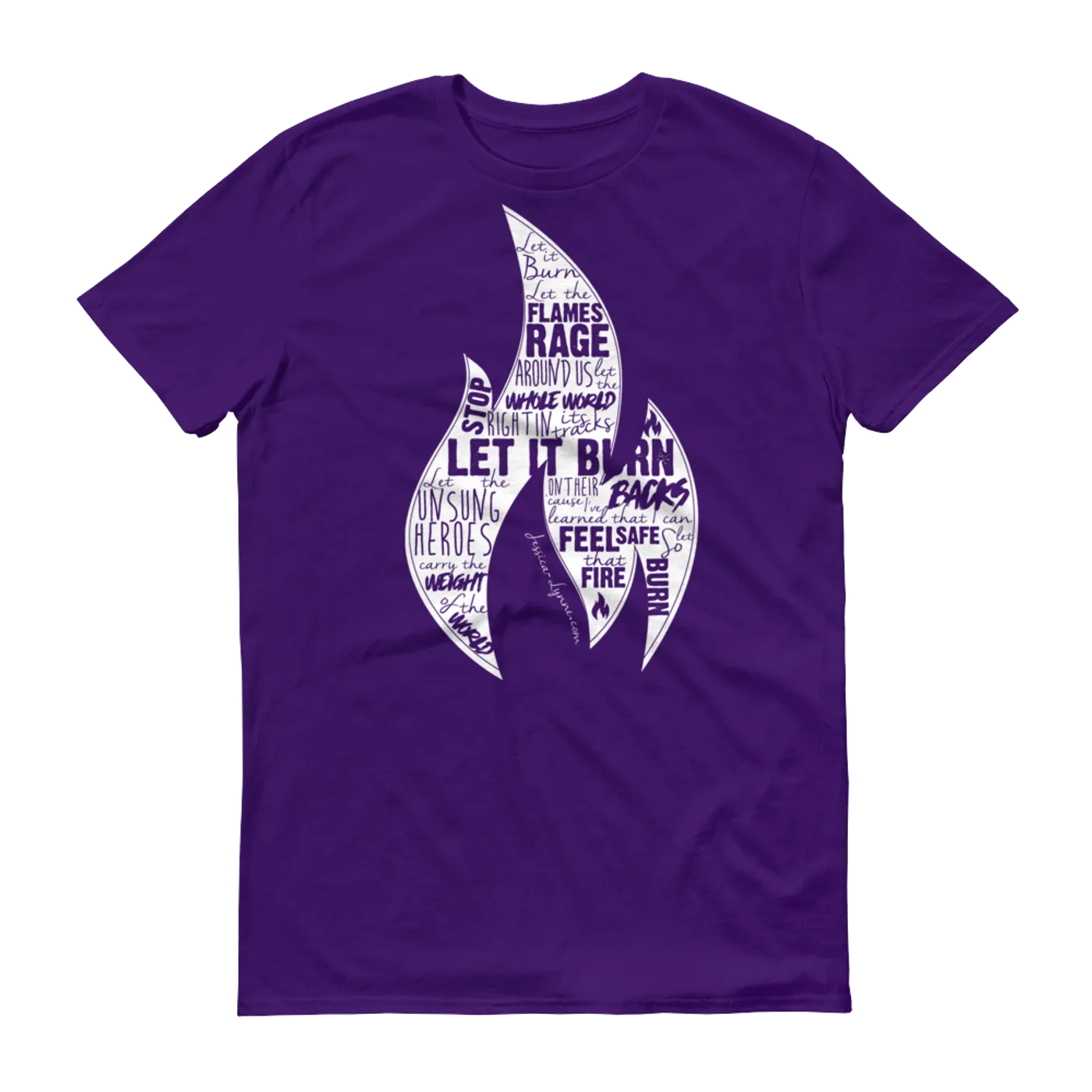 Jessica Lynne Witty Let It Burn Short-Sleeve Unisex T-Shirt