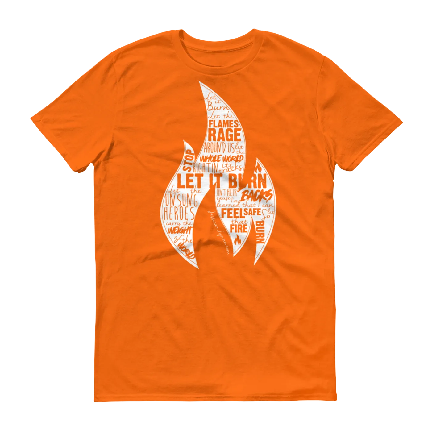 Jessica Lynne Witty Let It Burn Short-Sleeve Unisex T-Shirt
