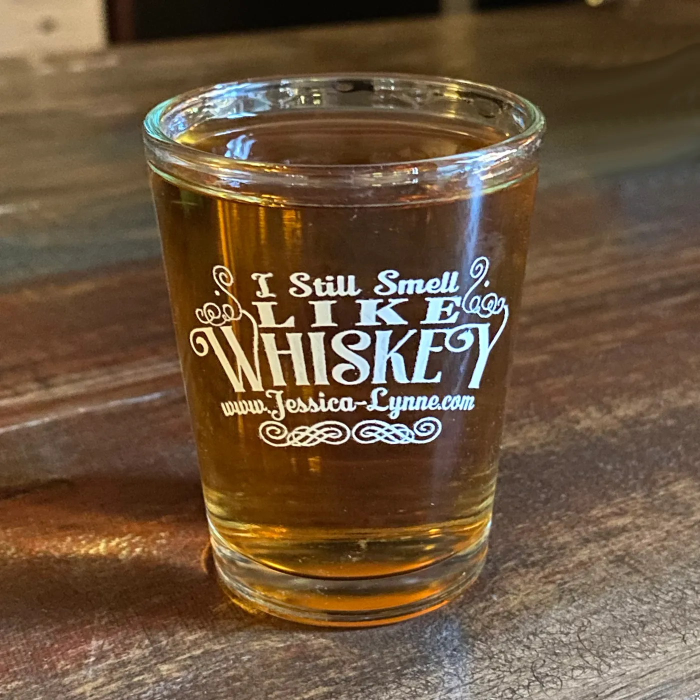 Jessica Lynne Witty Jessica Lynne I Still Smell Like Whiskey Shot Glasses