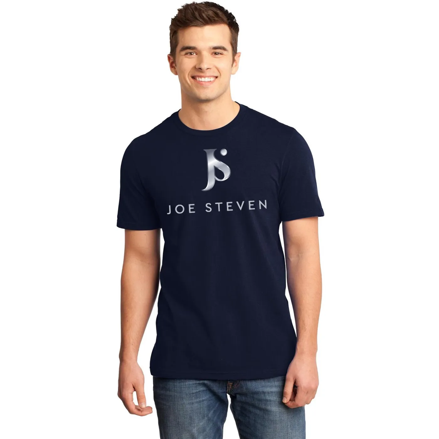 Joe Steven METALLIC LOGO TEE