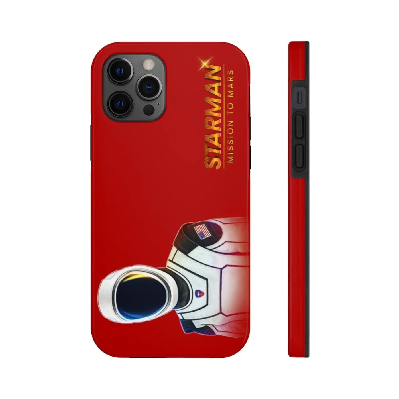 Joe Steven Starman iPhone Case (Red)