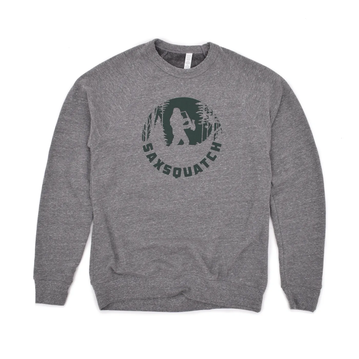 Saxsquatch Grey Crewneck