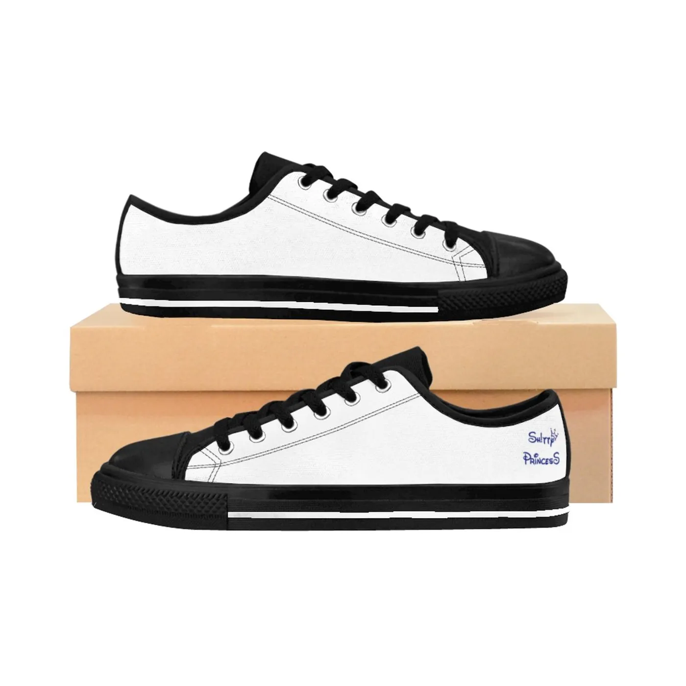 Women's Sneakers Shitty Princess Navy OG Logo