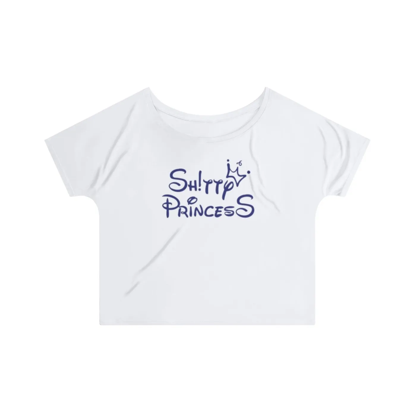 Women's Slouchy Top in Shitty Princess OG Logo
