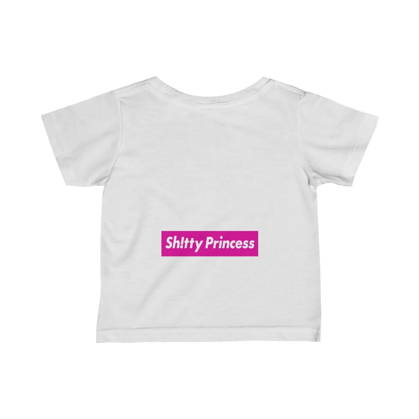 Dog's Fine Jersey Tee in Shitty Princess Pink Logo