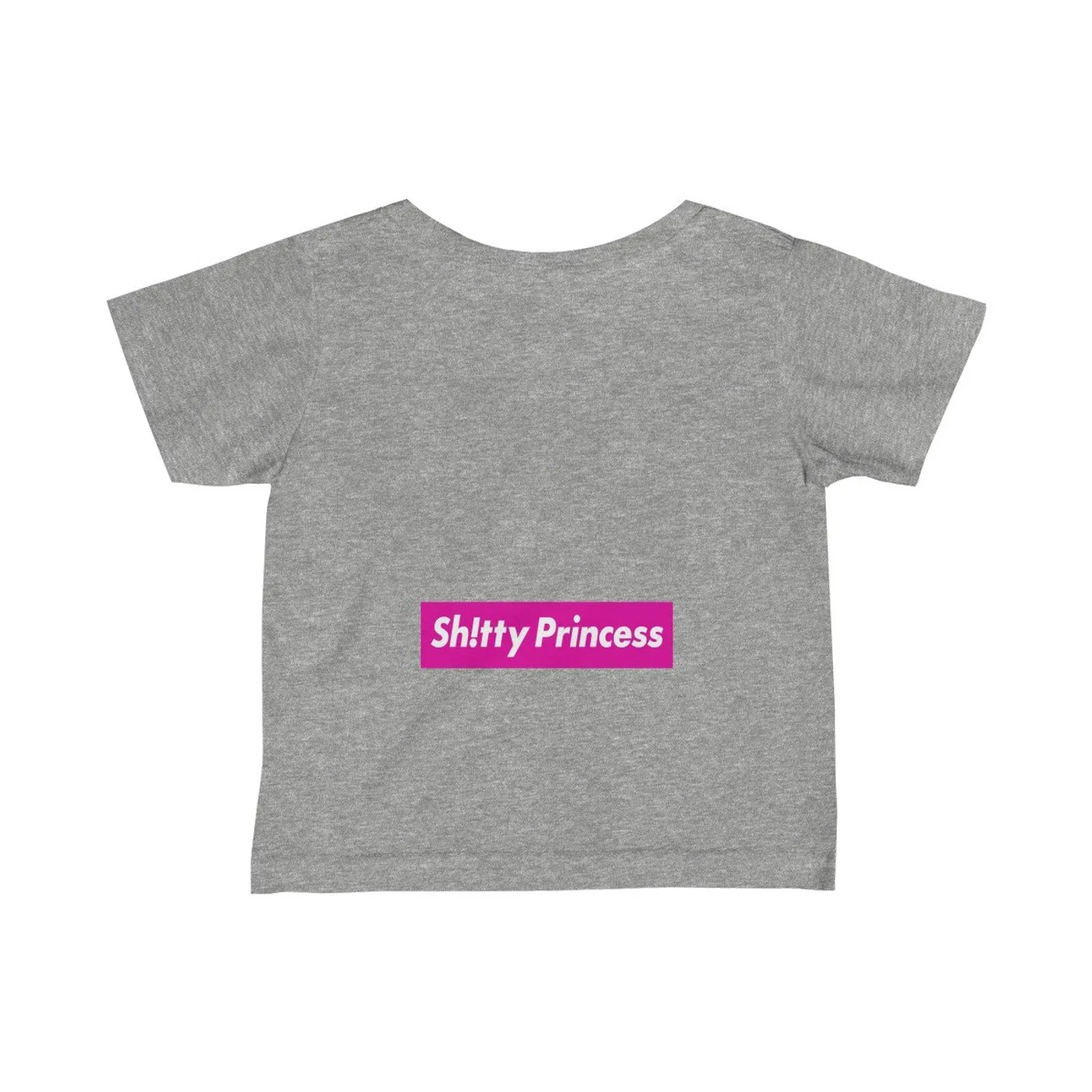Dog's Fine Jersey Tee in Shitty Princess Pink Logo