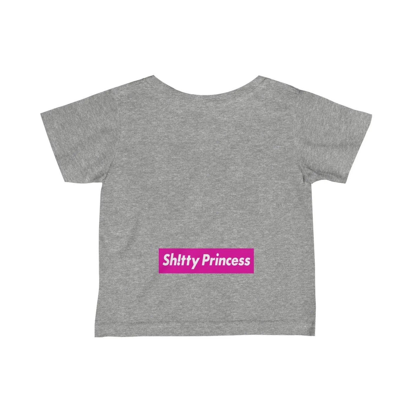 Dog's Fine Jersey Tee in Shitty Princess Pink Logo