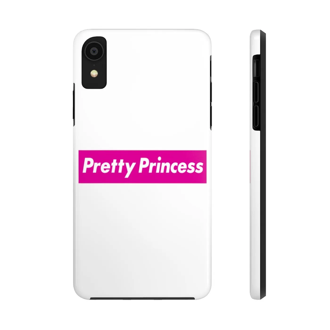 Shitty Princess Case Mate Tough Phone Cases Pretty Princess Pink Logo