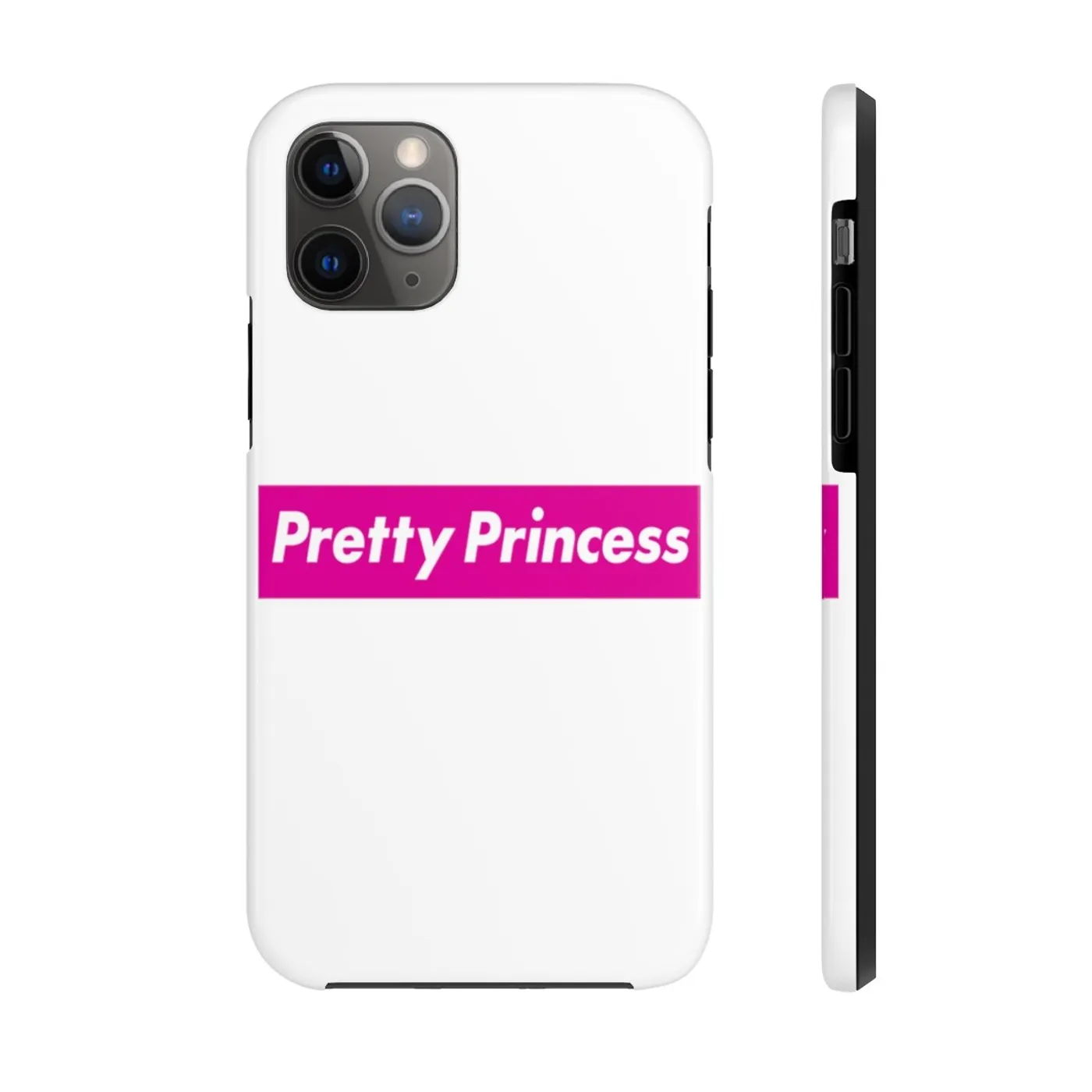 Shitty Princess Case Mate Tough Phone Cases Pretty Princess Pink Logo