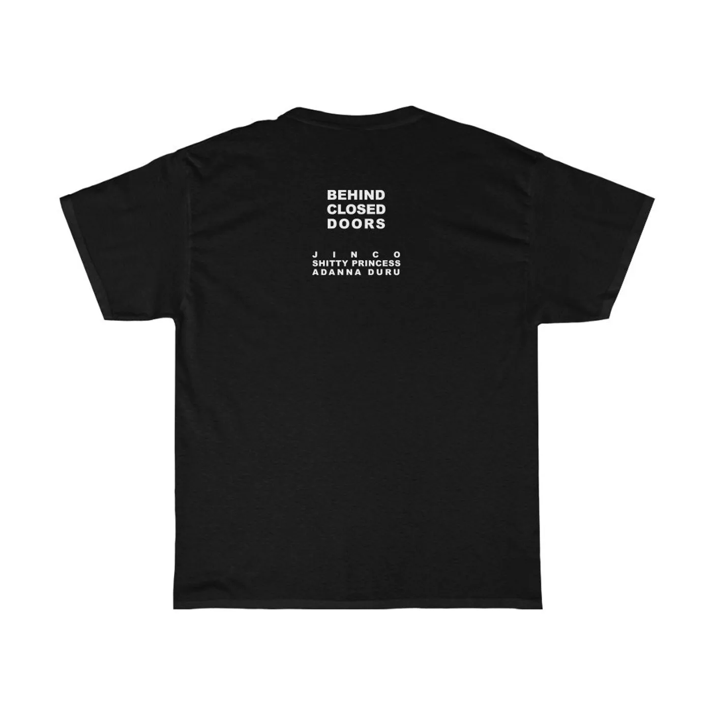 Shitty Princess Unisex Heavy Cotton Tee in Behind Closed Doors Colab x @sea.tree