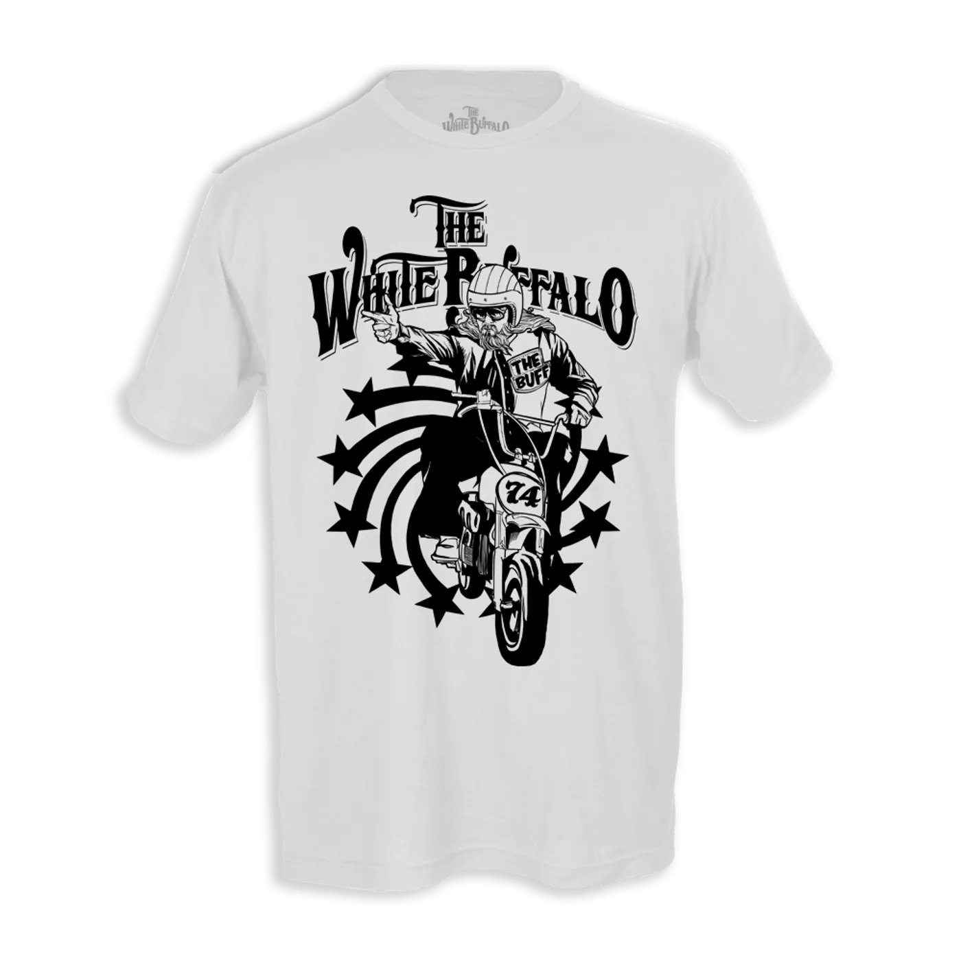The White Buffalo The Buff White T-Shirt