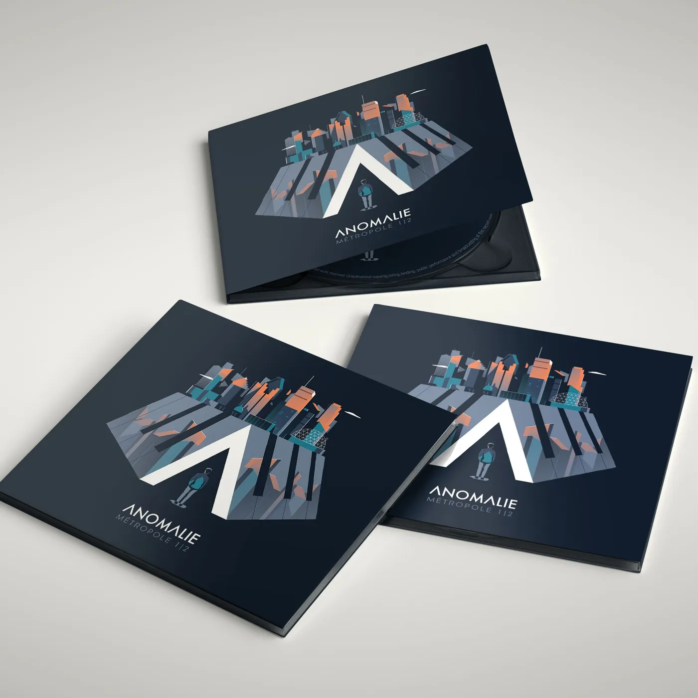 "Metropole I & II" - Cd Album - ANOMALIE