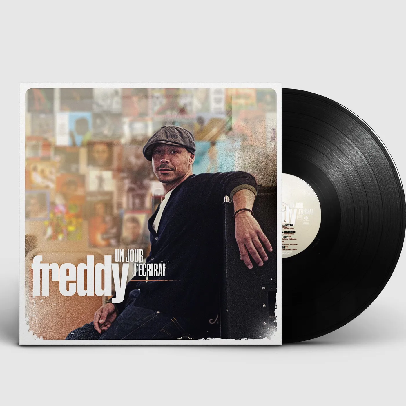 "Un jour j'écrirai" - Vinyl Album - FREDDY