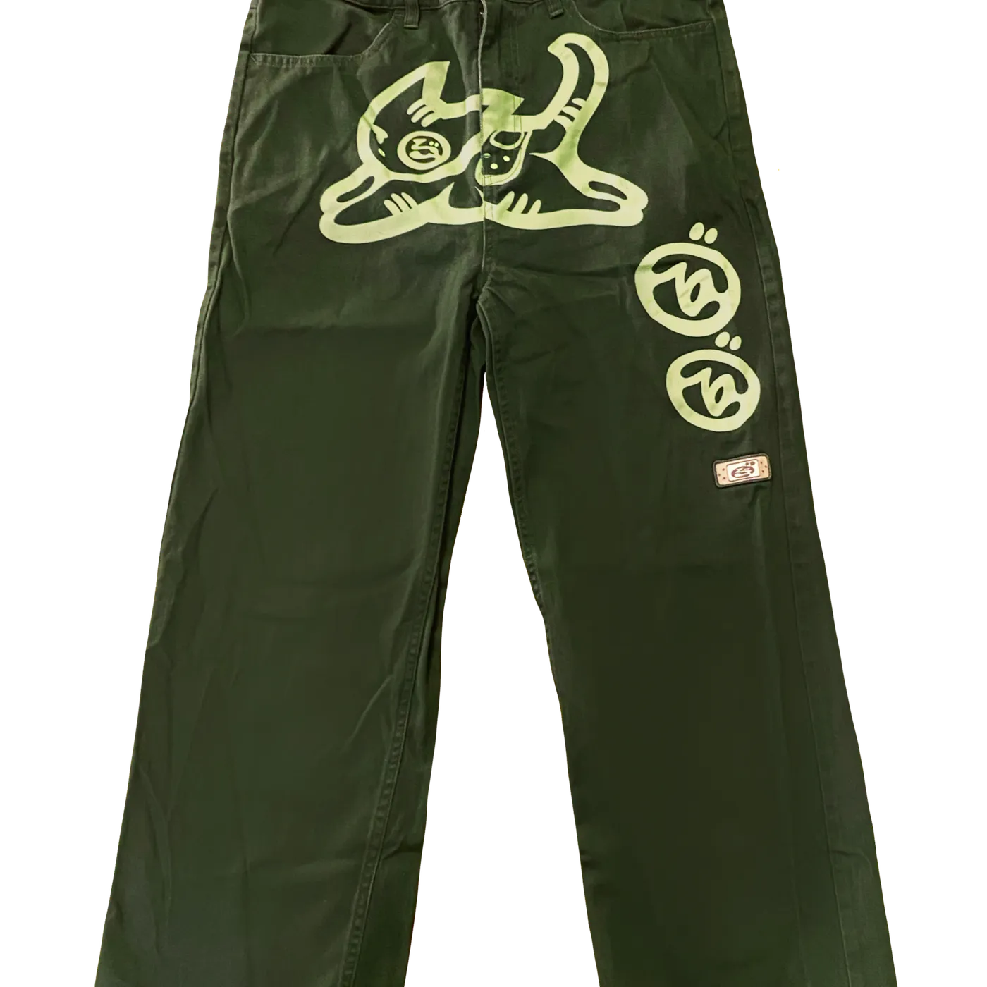OFFGOD RUNNING CAT PANTS FORREST