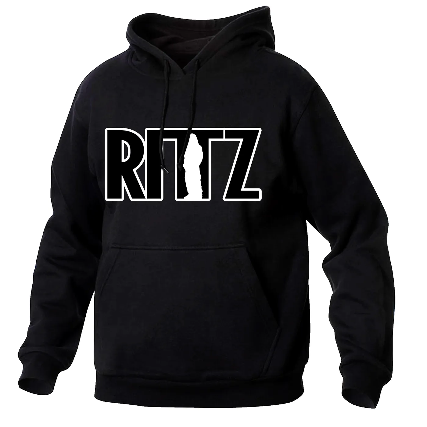 Rittz Shadow Logo Embroidered Hoodie