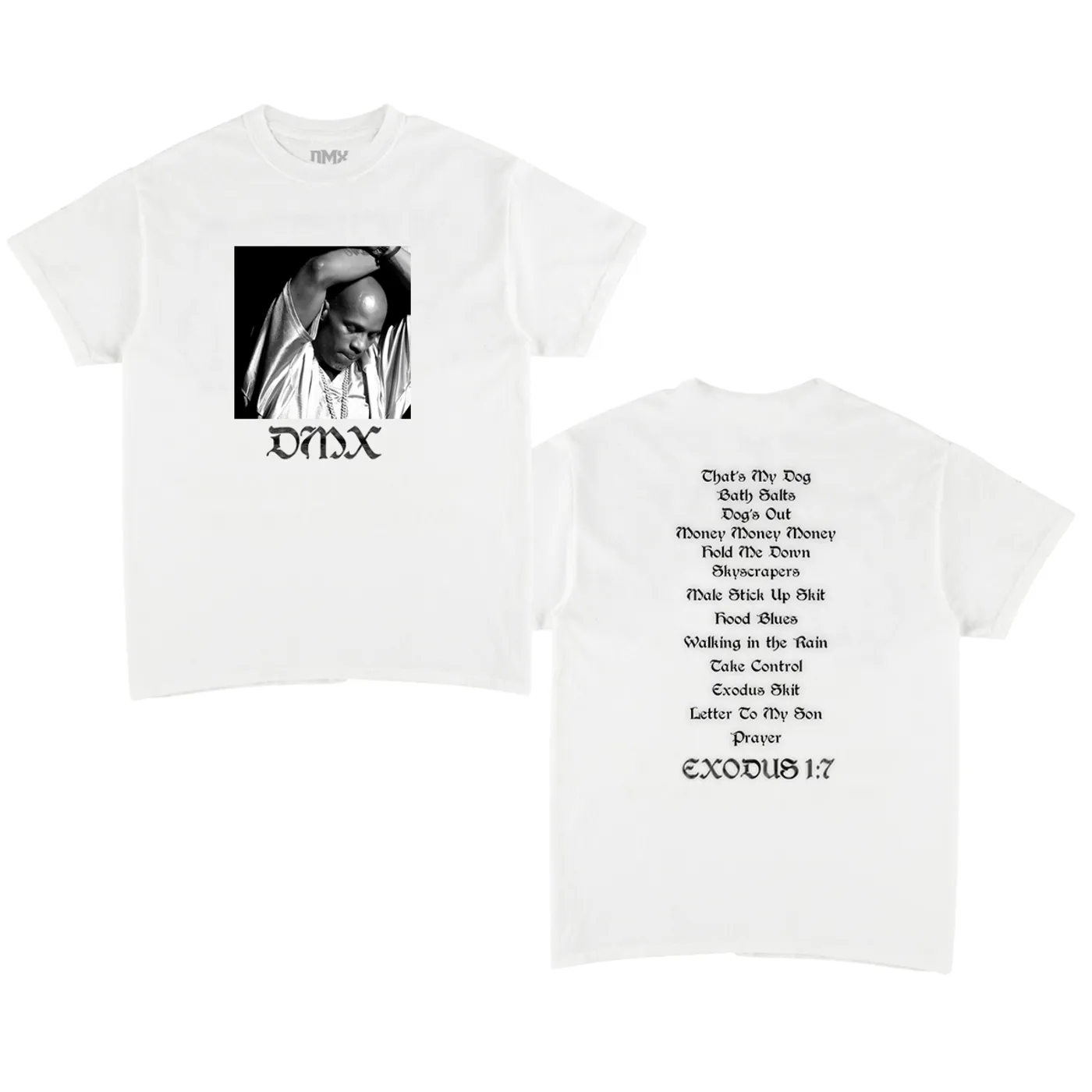 DMX Exodus White Photo Tee