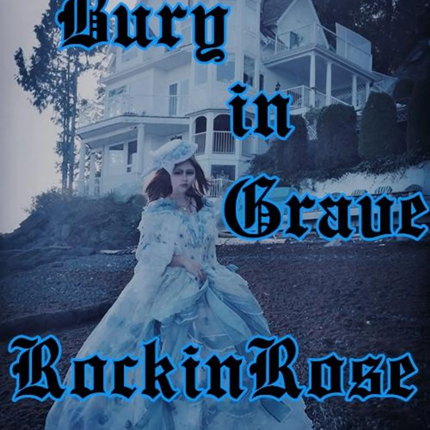 Rockin Rose Bury In Grave Poster