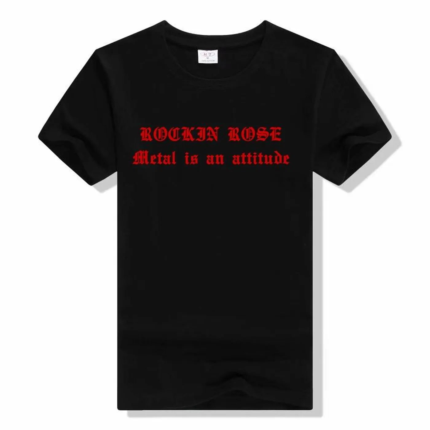 Rockin Rose Metal Music T-Shirt