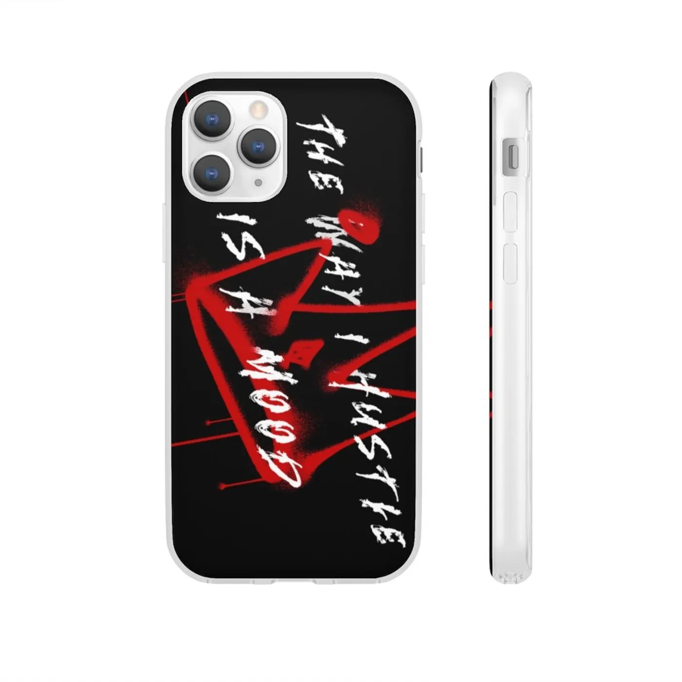 Phenix Red "Hustle is a Mood" Flexi Case