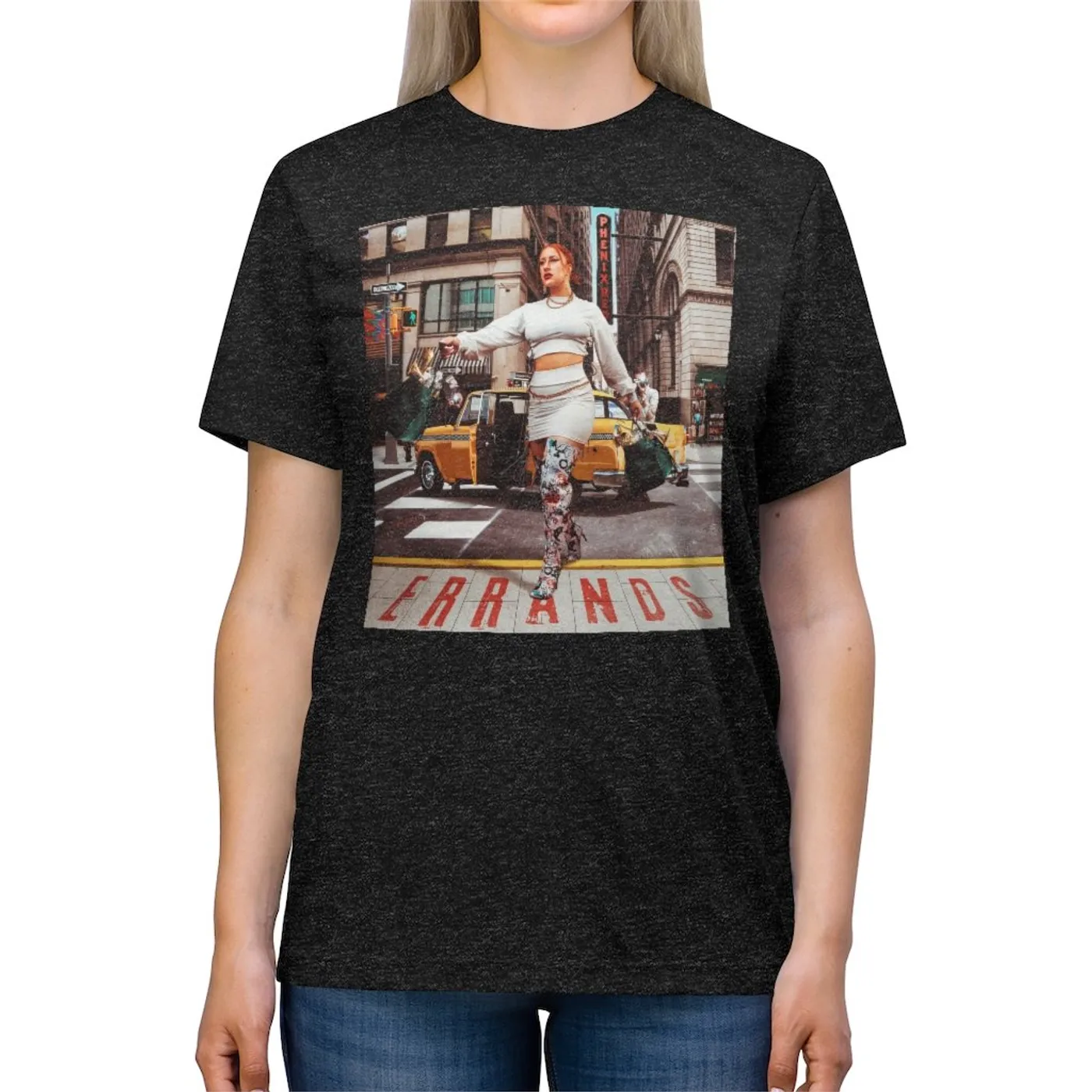 Phenix Red Unisex Triblend "Errands" Tee