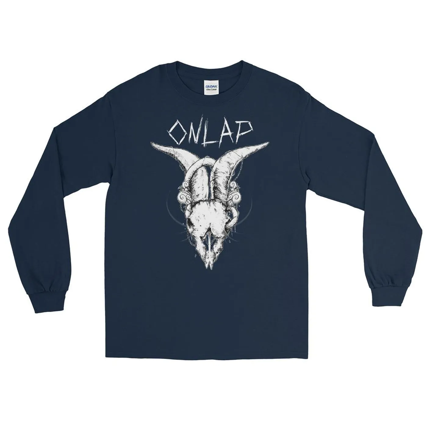 Onlap T-shirt manche longue Tête de Bouc