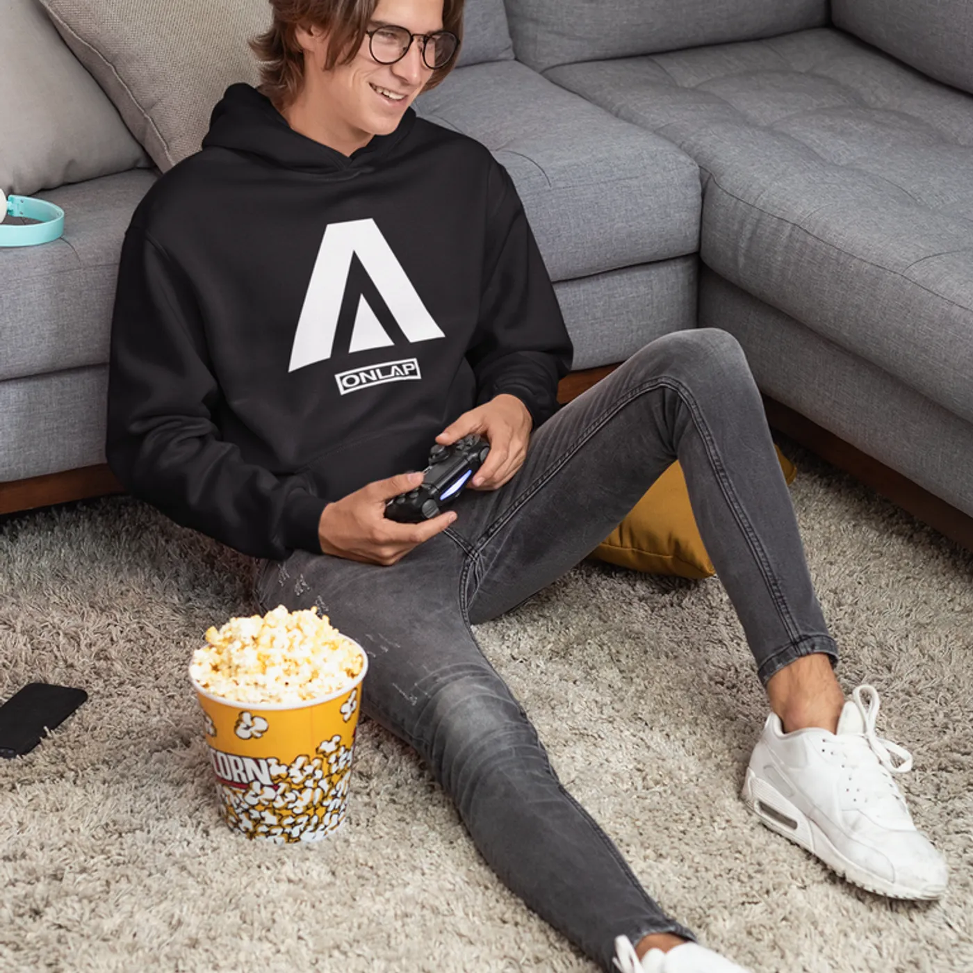 Sweat à capuche ONLAP Δ