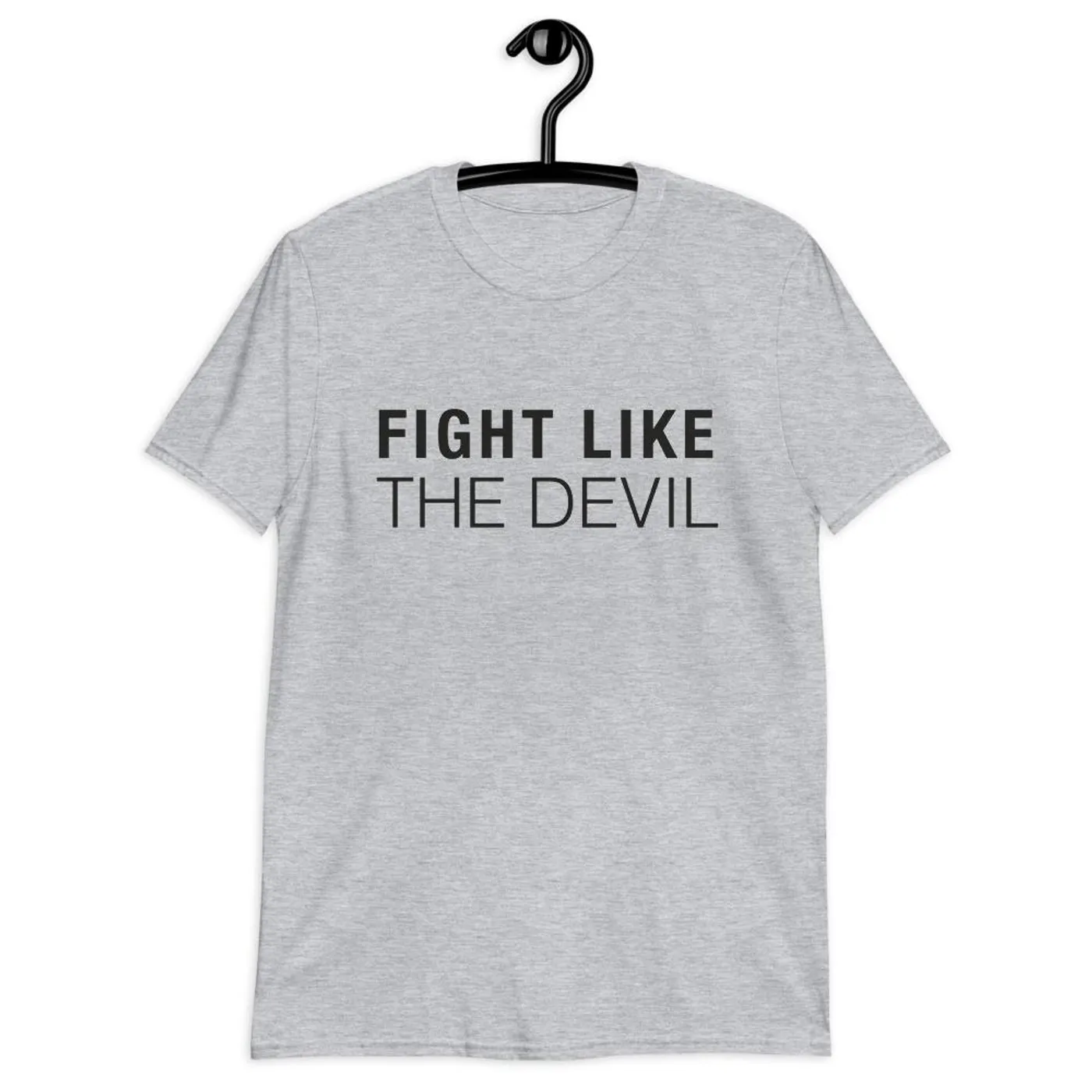 Onlap T-shirt Fight Live the Devil gris