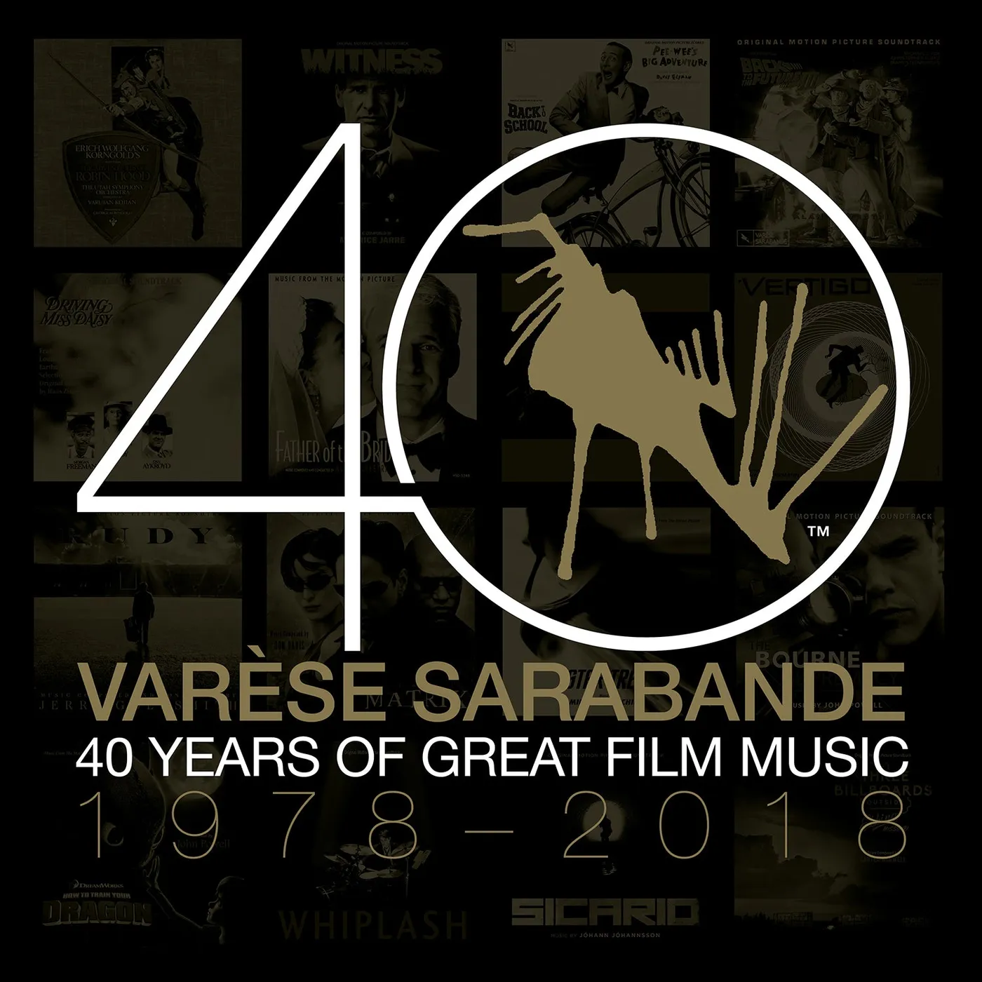Varese Sarabande: 40 Years Of Great Film / Var Varèse Sarabande: 40 Years of Great Film Music 1978-2018 (CD)