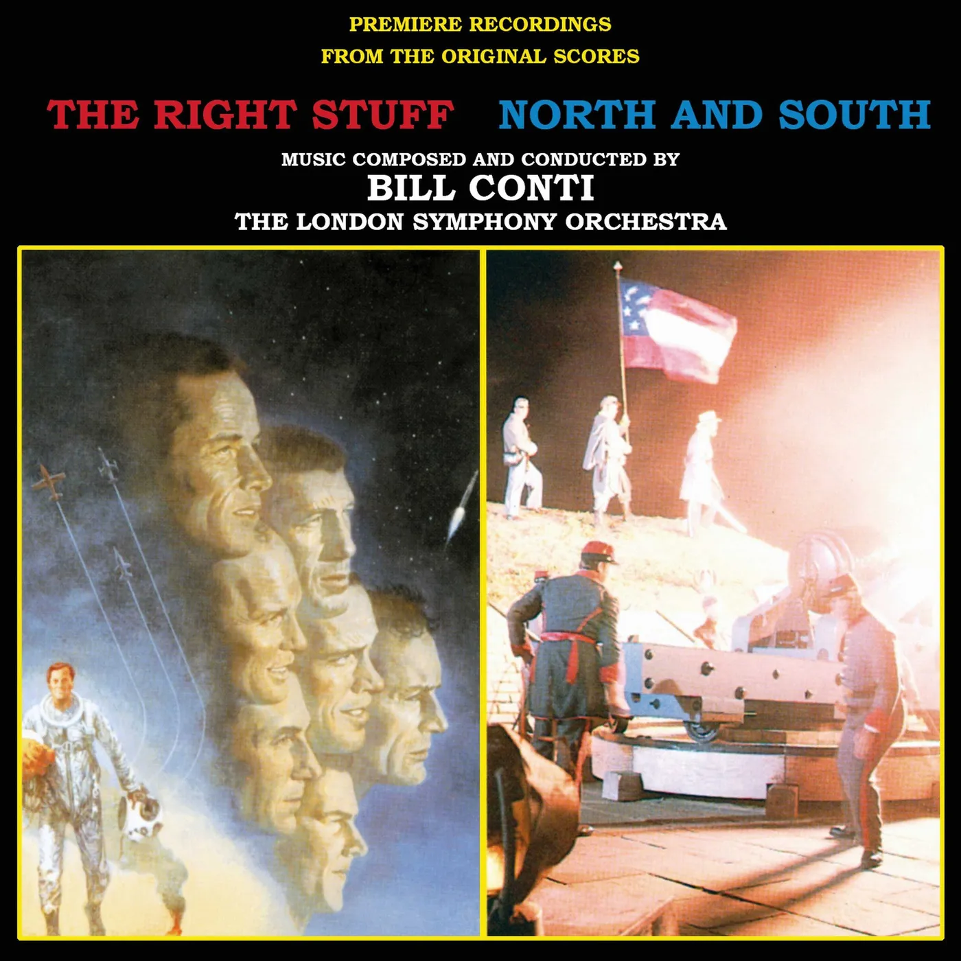 Bill Conti Right Stuff, The / North & South (CD)